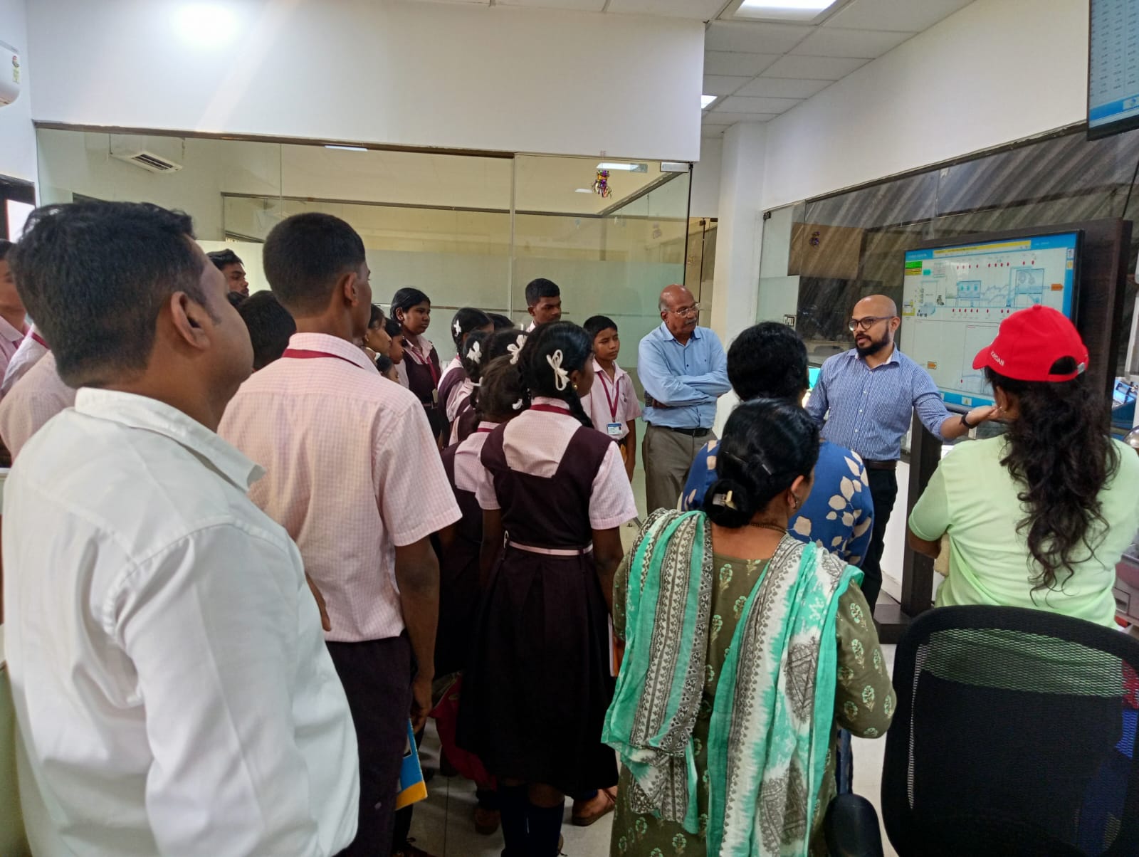 An educational tour to the Waste Management Plant at Saligao on 14/11/2025