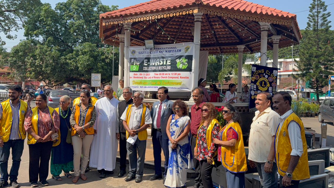 District level E-waste collection drive.