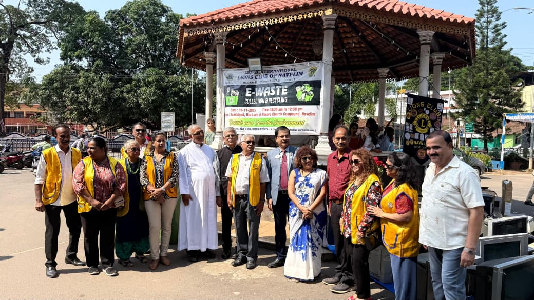 District level E-waste collection drive.