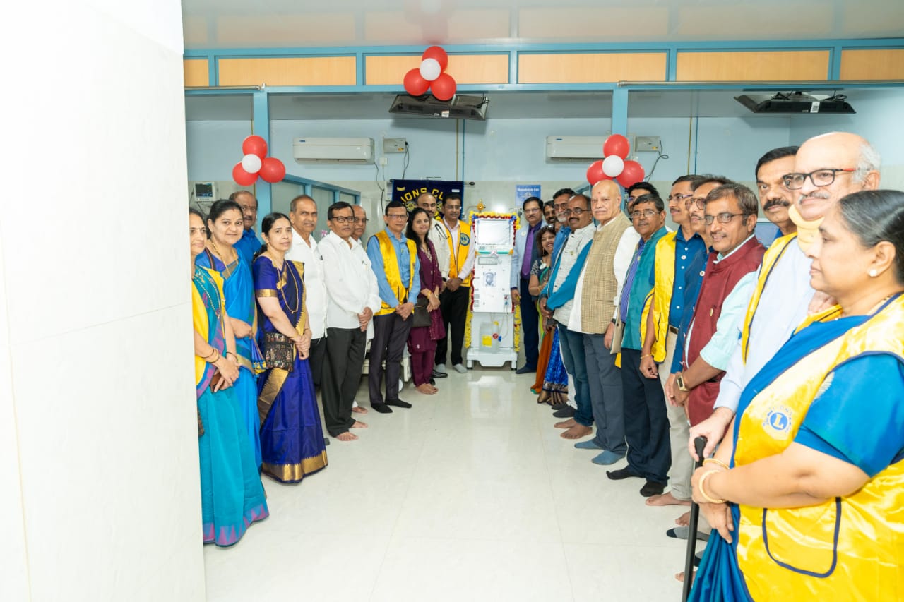 Attended the Dialysis Machine Donation Programme by Lions Club Sirsi