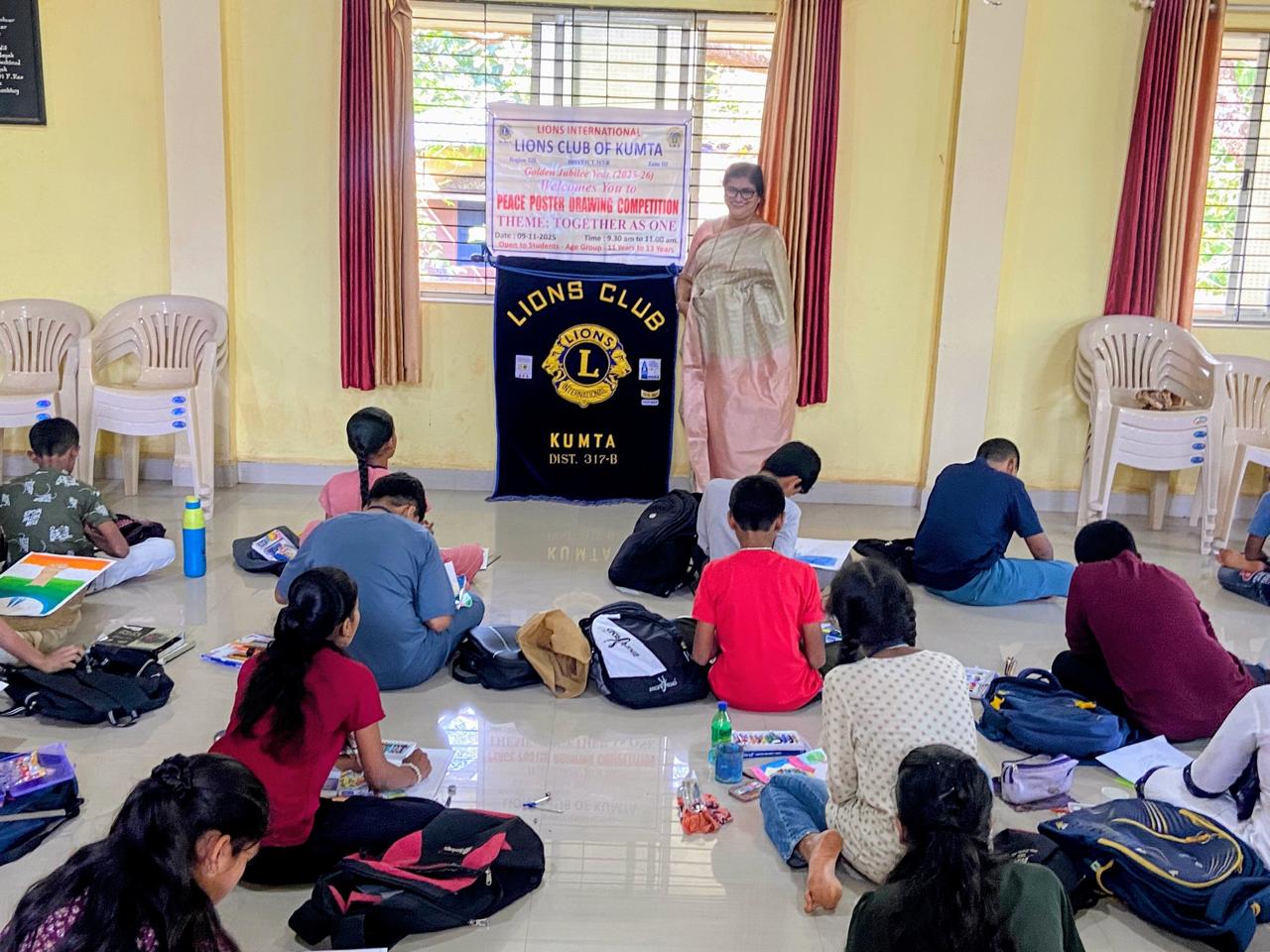 Attended Peace poster contest 