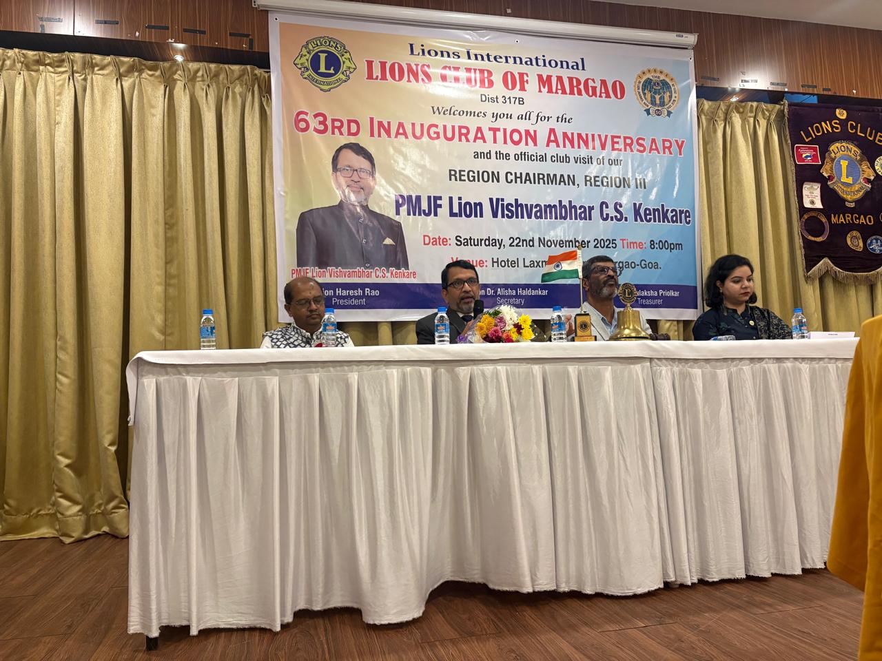 63rd inauguration anniversary of margao club
