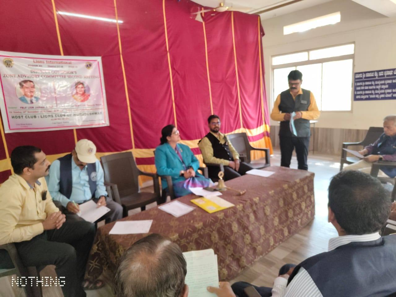 HOSTED DISTRICT GOVERNOR'S ZONE ADVISORY COMMITTEE 2ND MEETING.