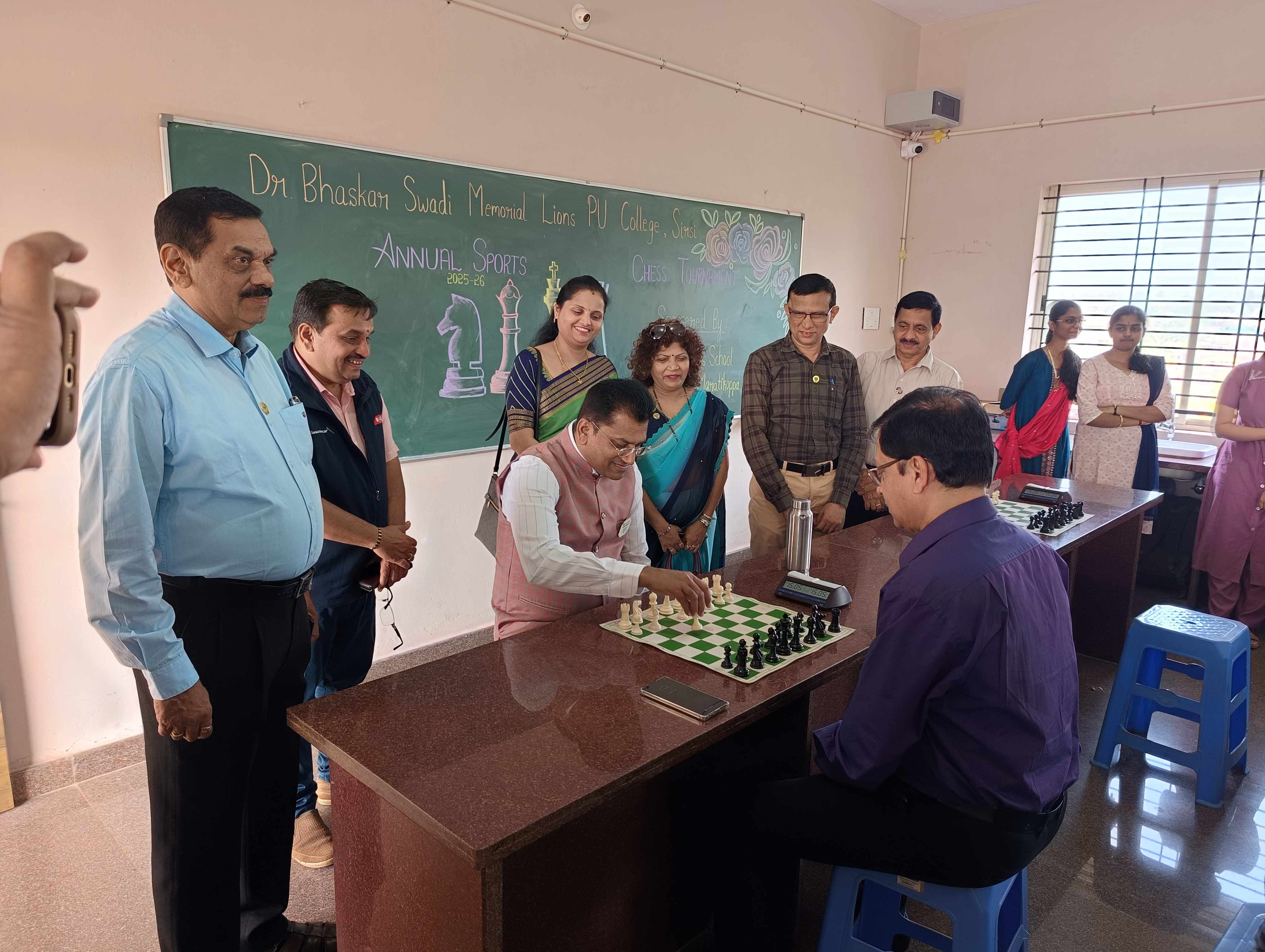 Sports Meet & Cook Without Fire Competition Inaugurated at Dr. Bhaskar Swadi Lions PU College – Attended by ZC Lion Vinay Hegde