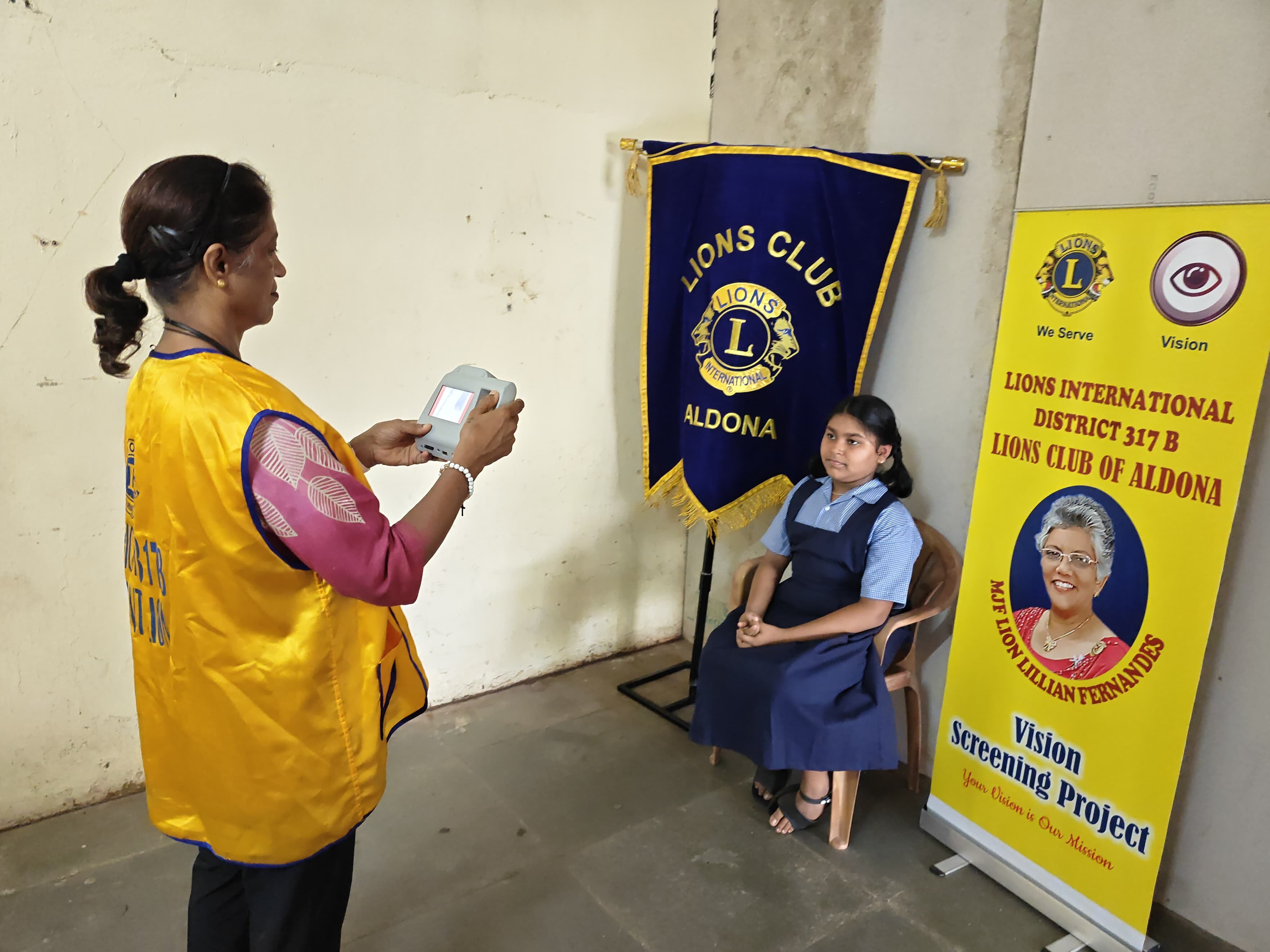 PRIMARY ..school Vision screening 