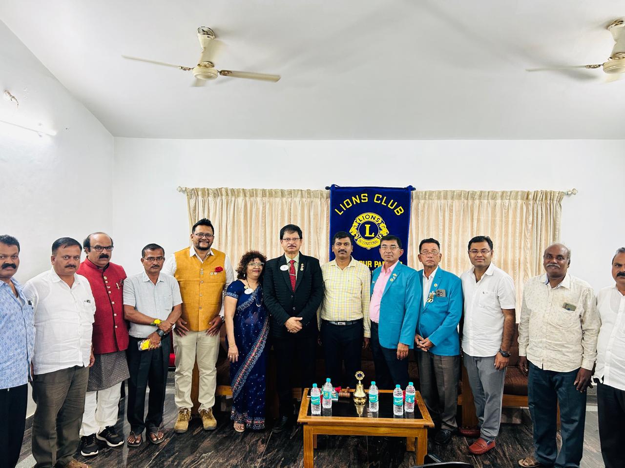 District GOVERN'S ANNUAL VISIT TO LC HIREKERUR PARIWAR AND LC RATIHALLI 