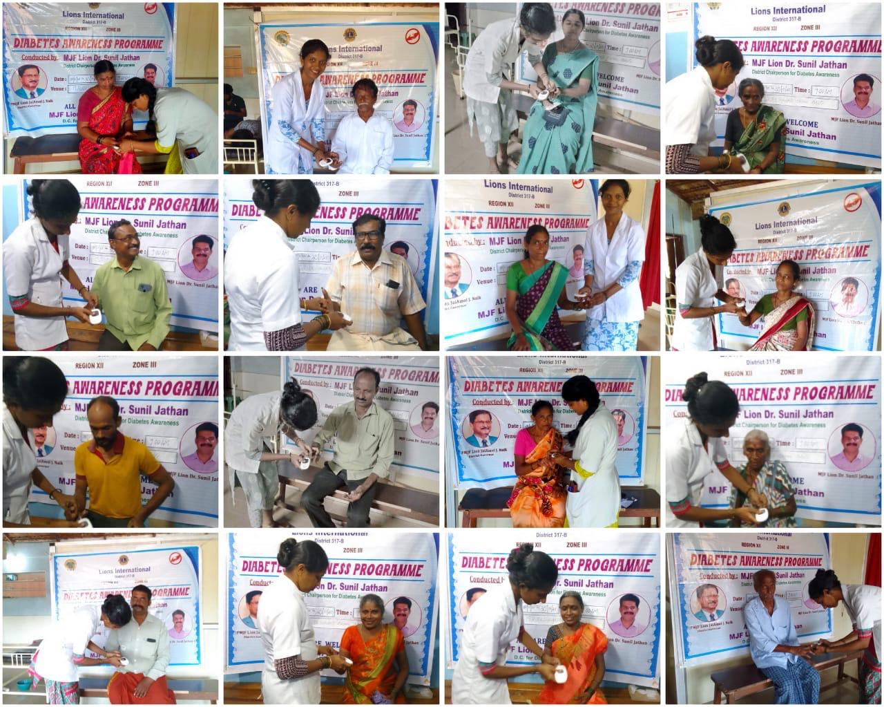 15 DAYS DIABETES FREE SCREENING CAMP.