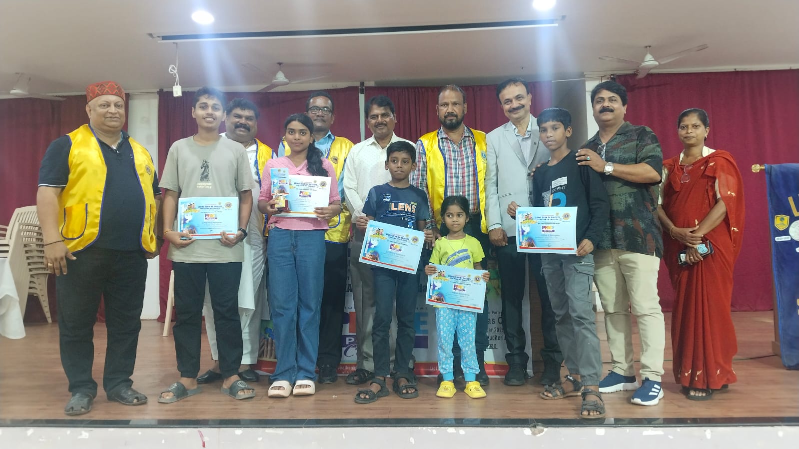 Organised peace poster contest 