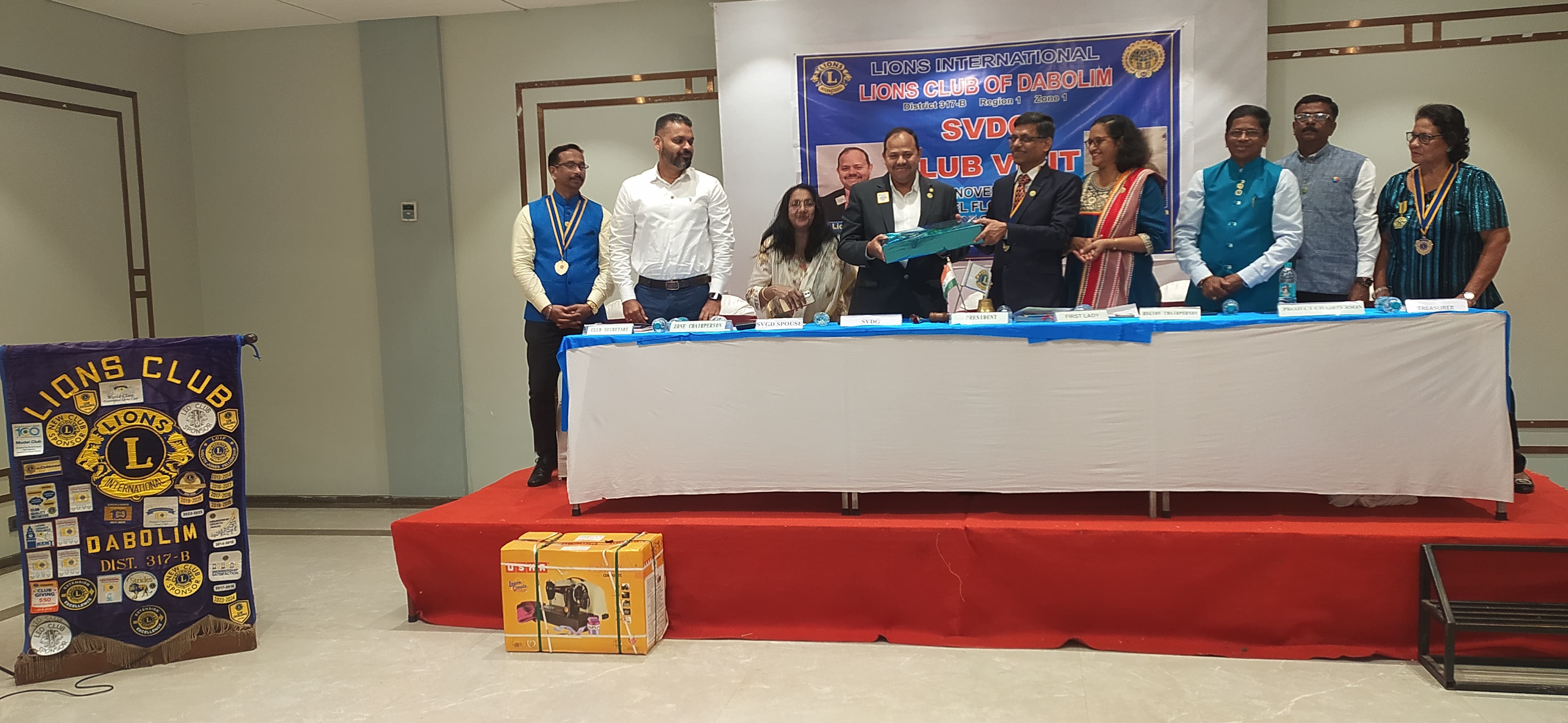 2nd Vice District Governor’s Visit to LC Dabolim 