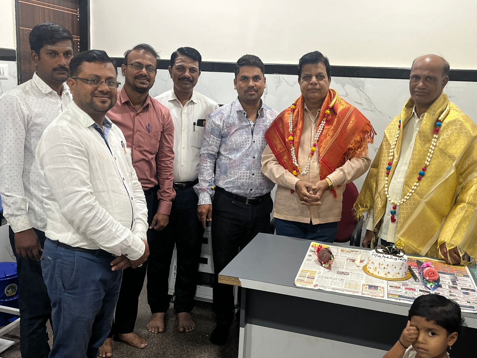 club president birthday celebration.