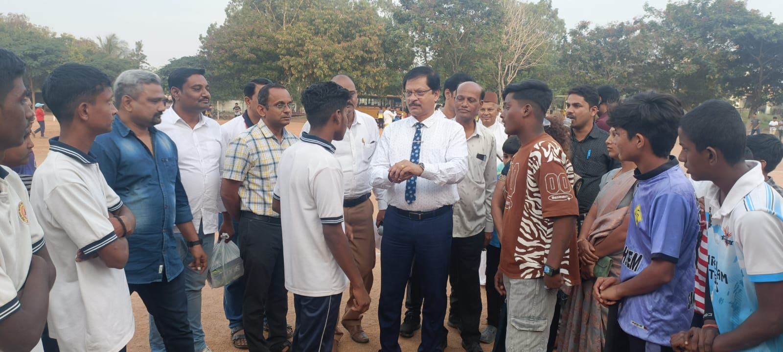 MINI BOUNDARY CREACKET TOURNAMENT.