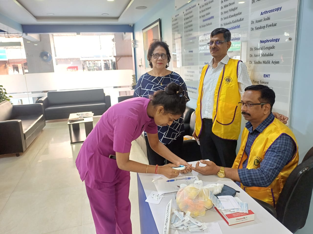 Diabetes awarness & Detention.