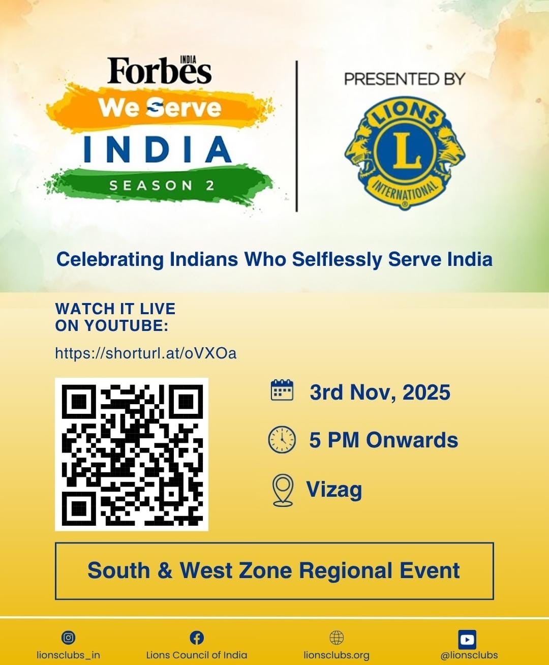 Attended Online Forbes Meet by LCOI - South & West Meet - We Serve