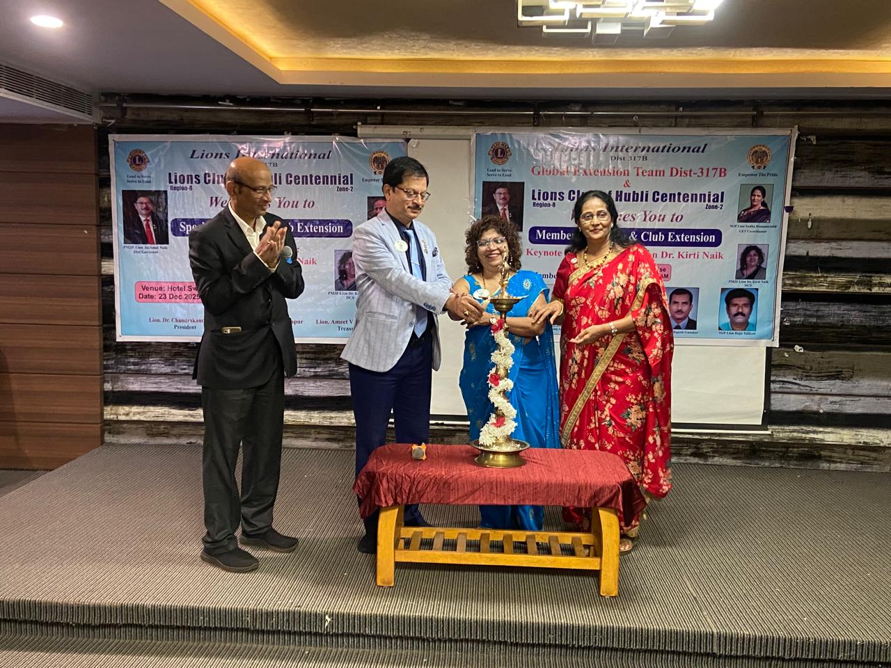 Attended The GET Seminar For Speciality Club Organised by GET Team Under The Leadership Of Lion Sudha Hanmaradi