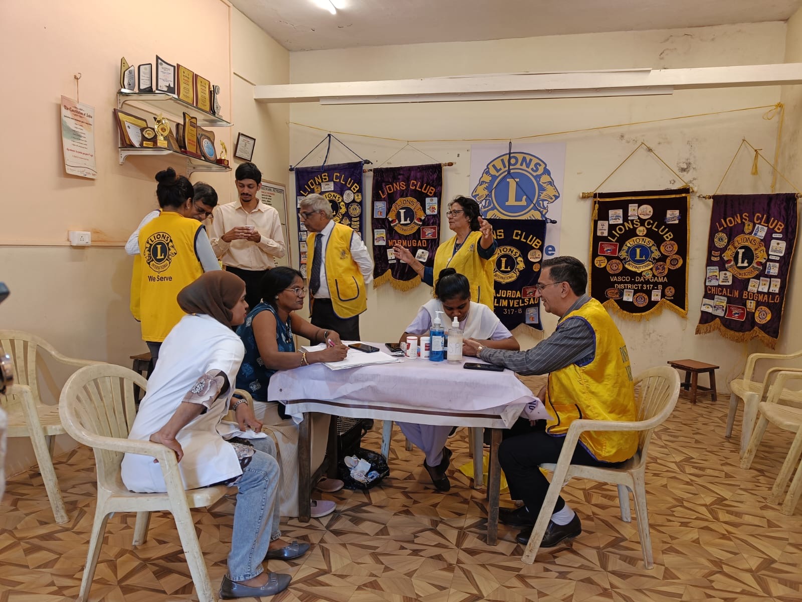 Diabetics detection camp