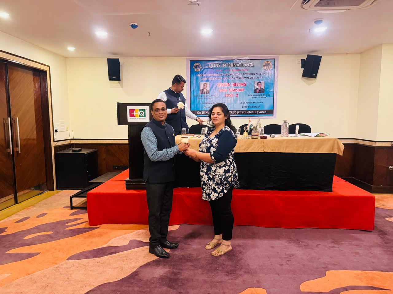 Attended 2nd Zone Advisory Meet Of Region 1 Zone 2 of ZC Lion Arnaldo REgo at Vasco