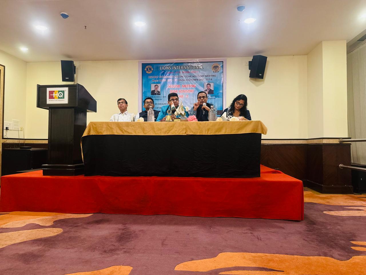 Speaker For 2nd Zone Advisory of Region 1 Zone 2 of ZC Lion Arnaldo Rego and gave Certificates