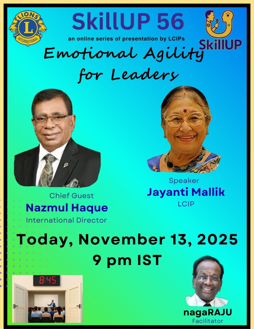 Topic: Emotional Agility for Leaders