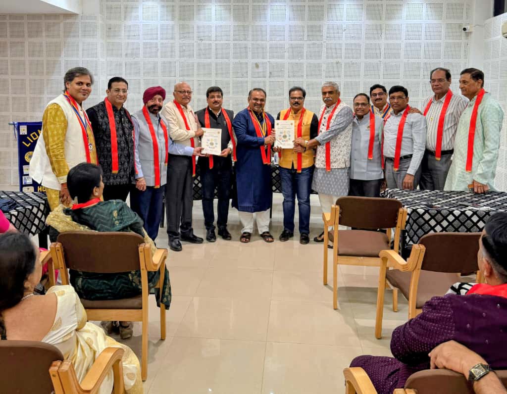 We, the Lions Club of Hubli City, successfully conducted our 3rd Family Meet for the Lionistic year 2025–26 on Sunday, 9th November 2025. On this occasion, we also had the privilege of honouring a couple of distinguished journalists.