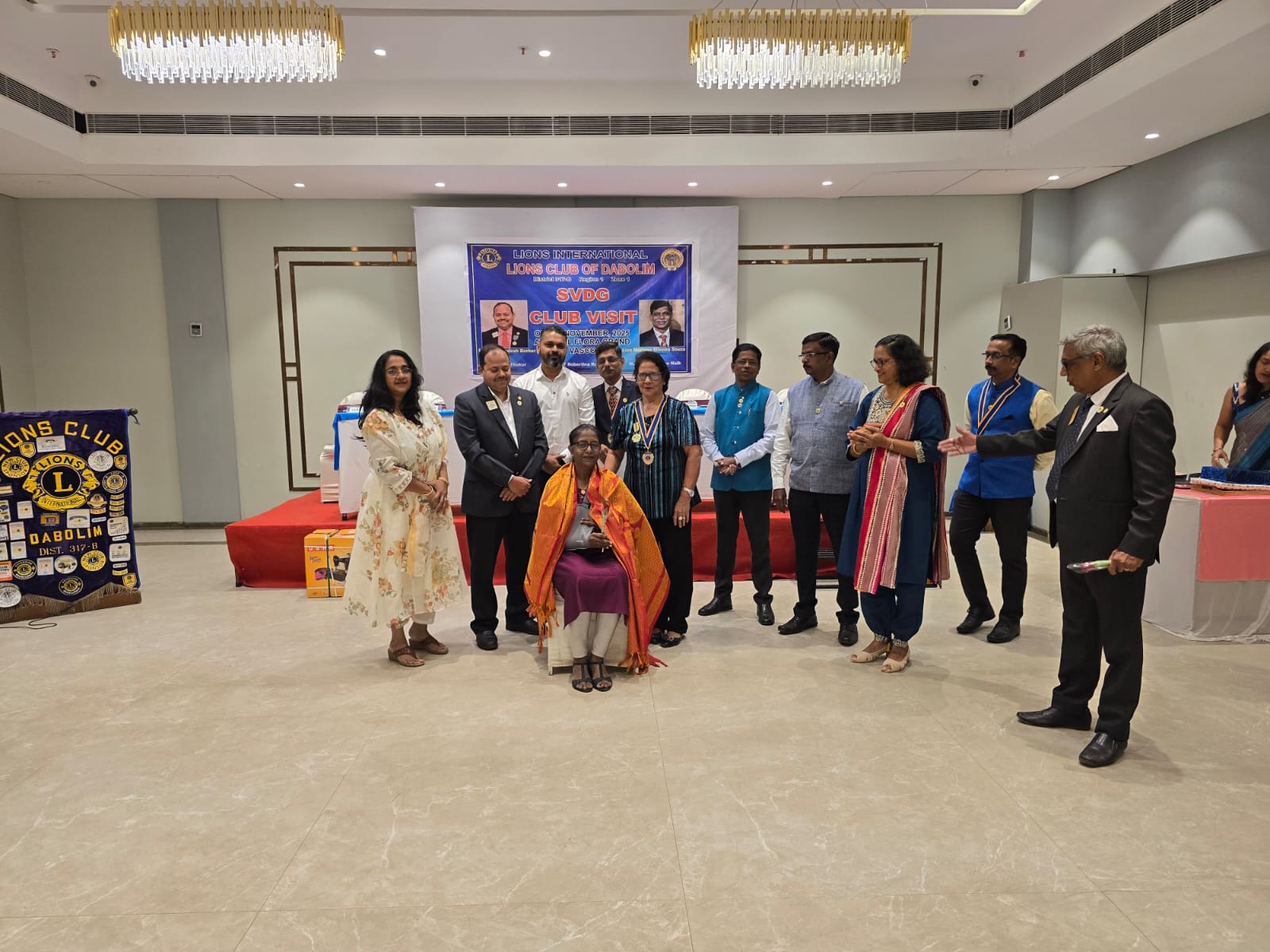 felicitation of sister creamy barretto