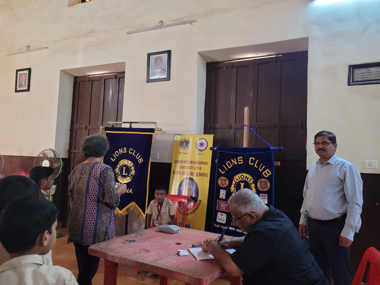 school Vision screening 