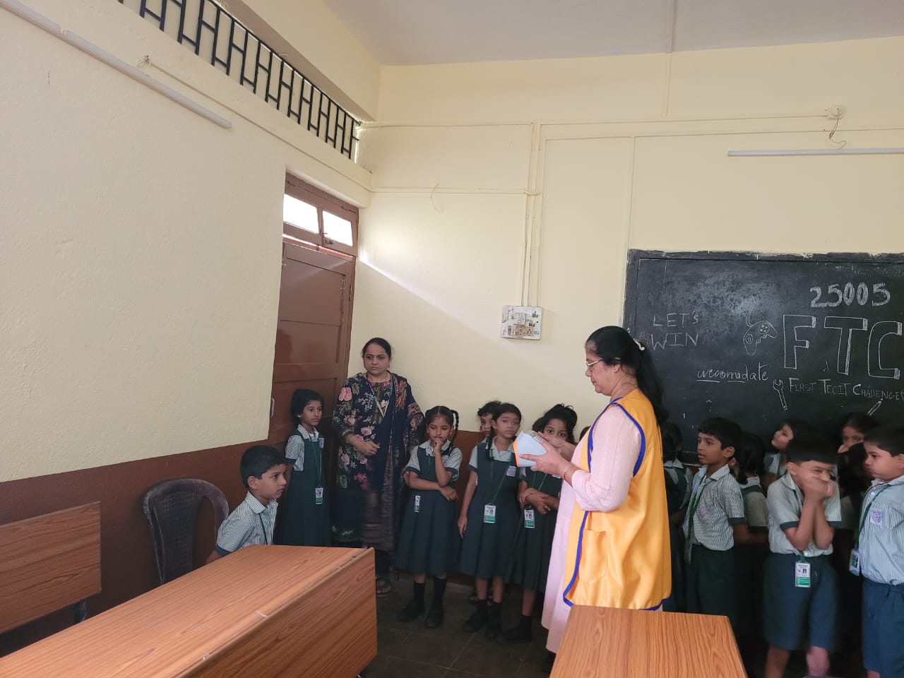 Vision screening at Mapusa