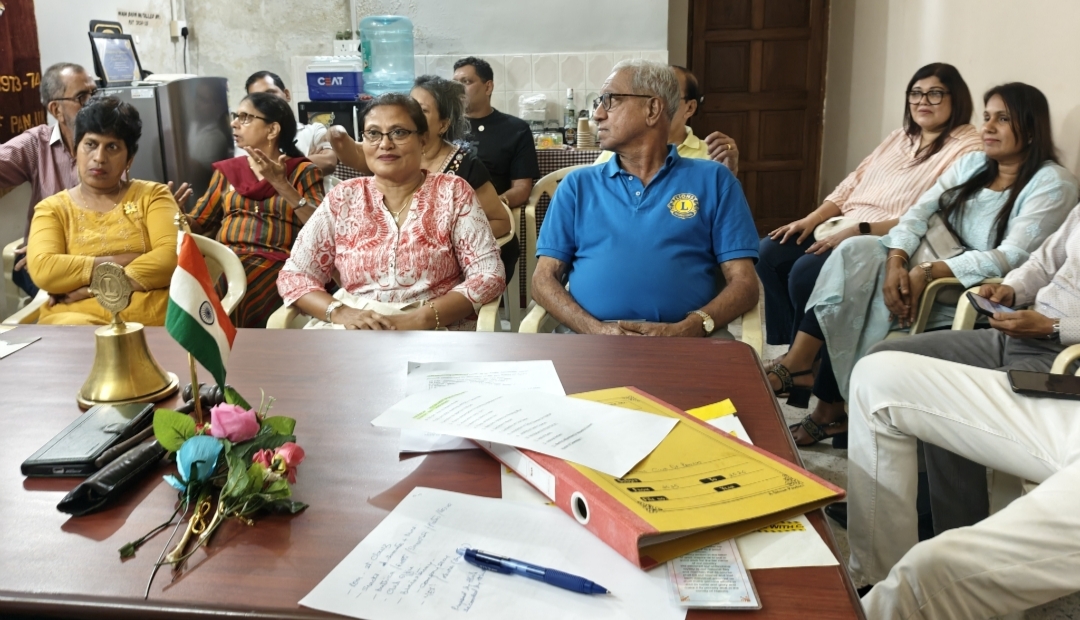 Lions Club of Panjim conducted their Regular Meeting for the month of December 2025