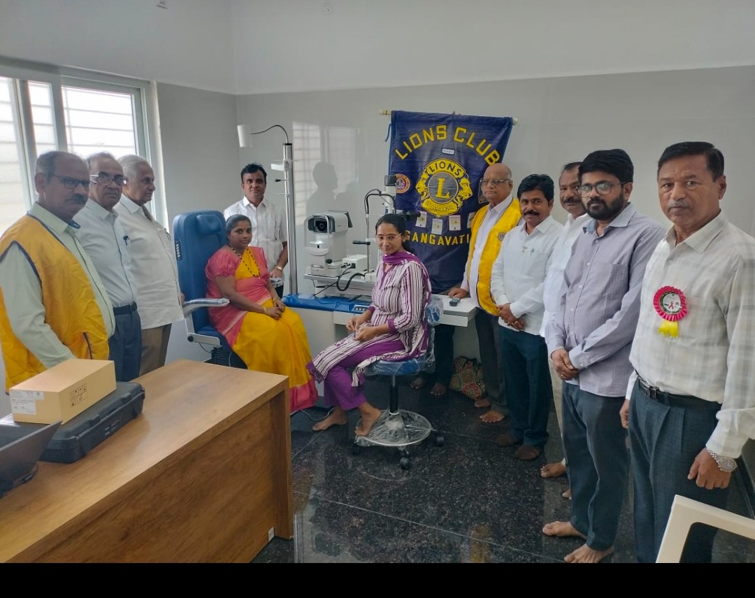 Free eye screening camp