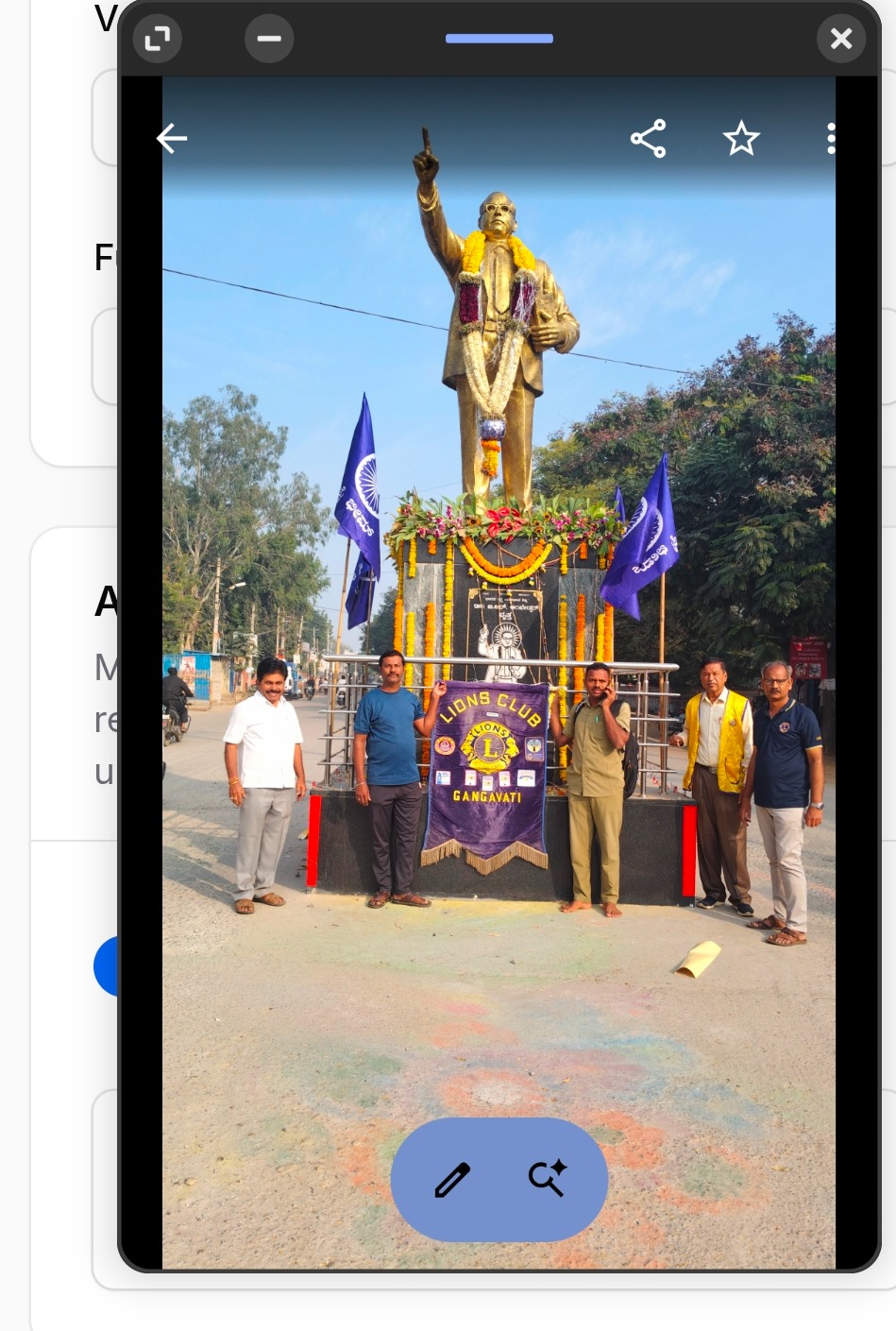 Radium stickering campaign