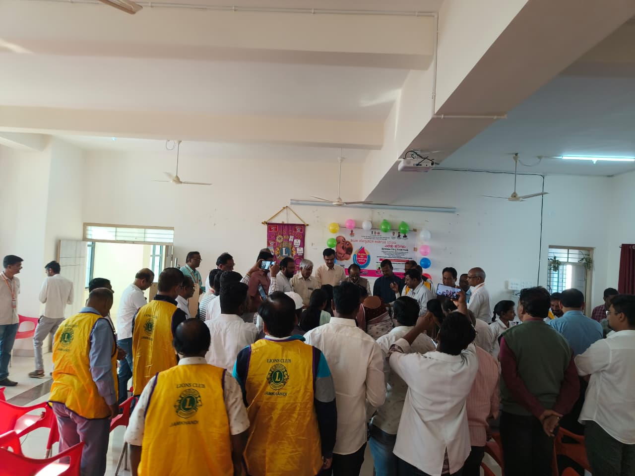 Inauguration ceremony of the Pulse Polio Vaccination Program.