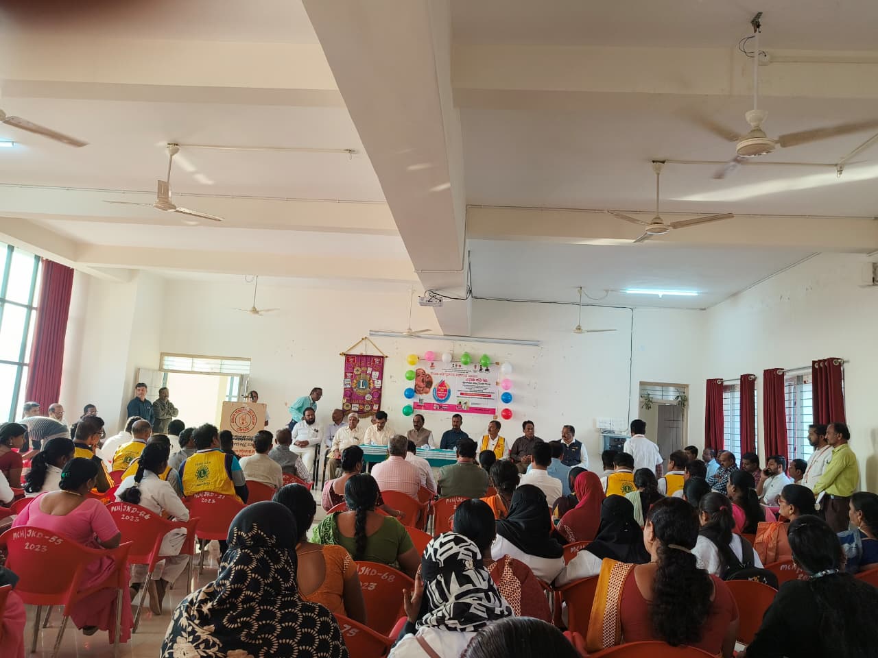 Inauguration ceremony of the Pulse Polio Vaccination Program.