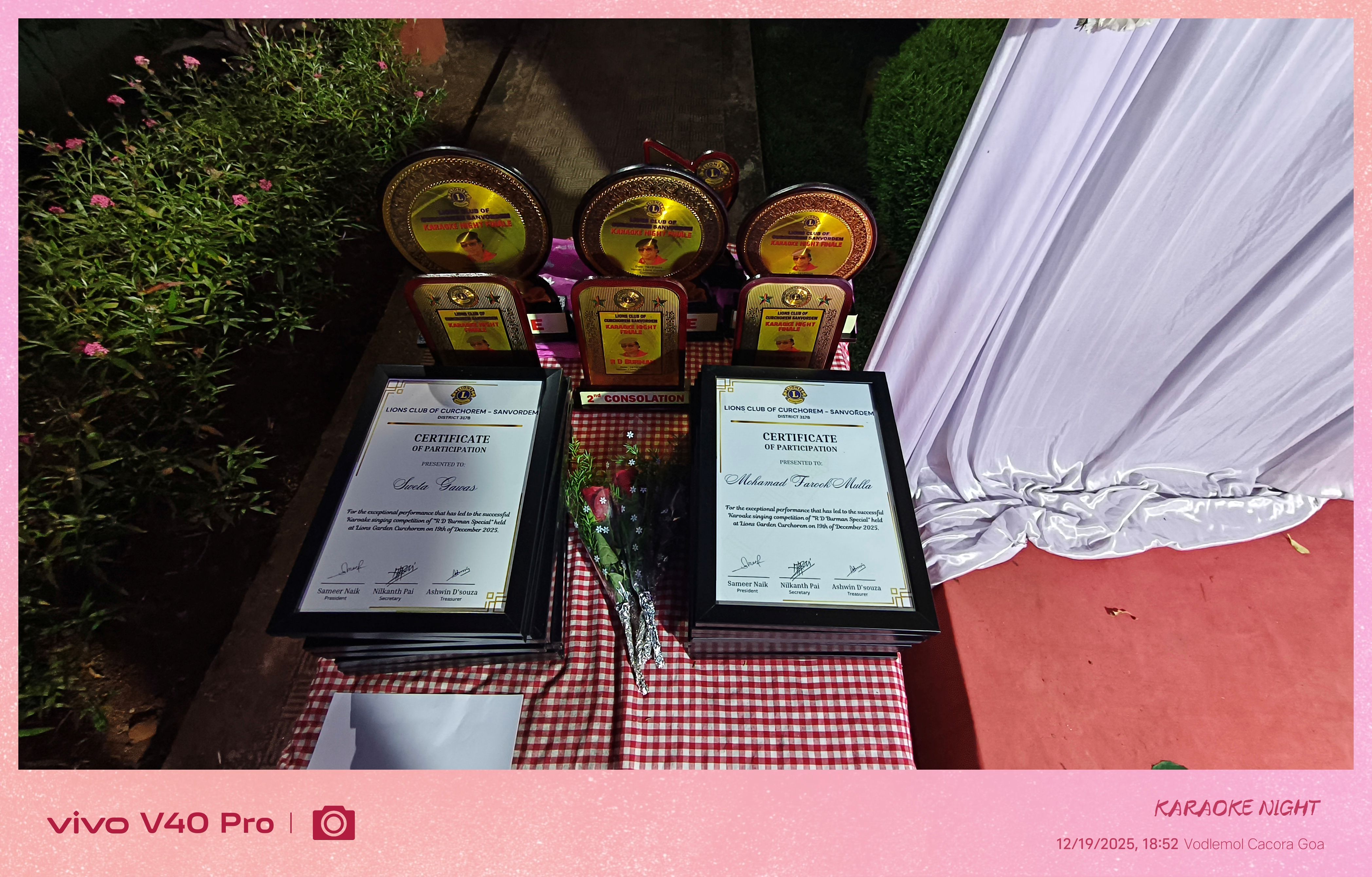 KARAOKE NIGHT 19 DECEMBER 2025