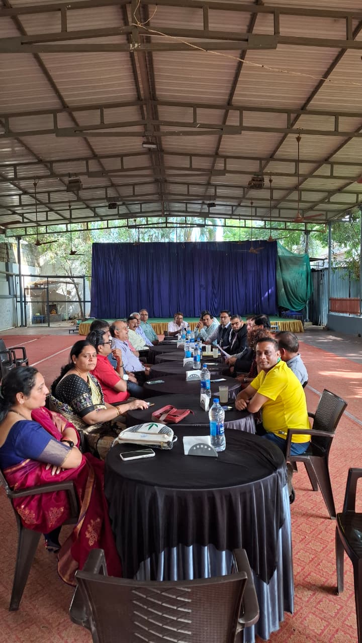 ATTENDING SPECIAL BOD MEETING OF LIONS CLUB OF HUBLI