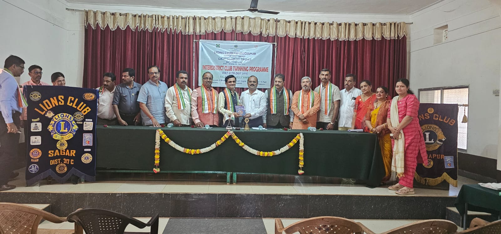 Attended in Inter District Club Twinning