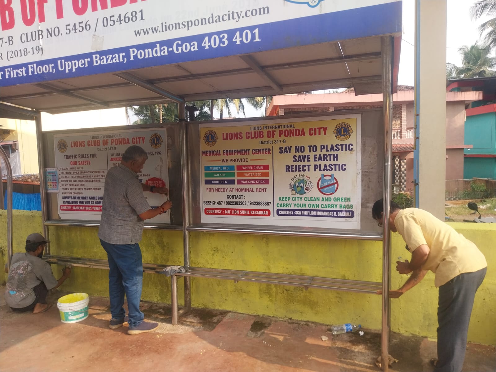 Maintenance of Bus Shelters
