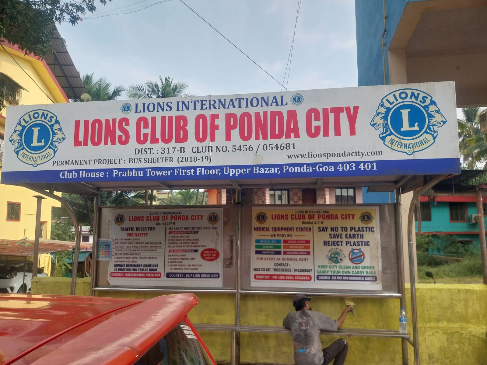 Maintenance of Bus Shelters