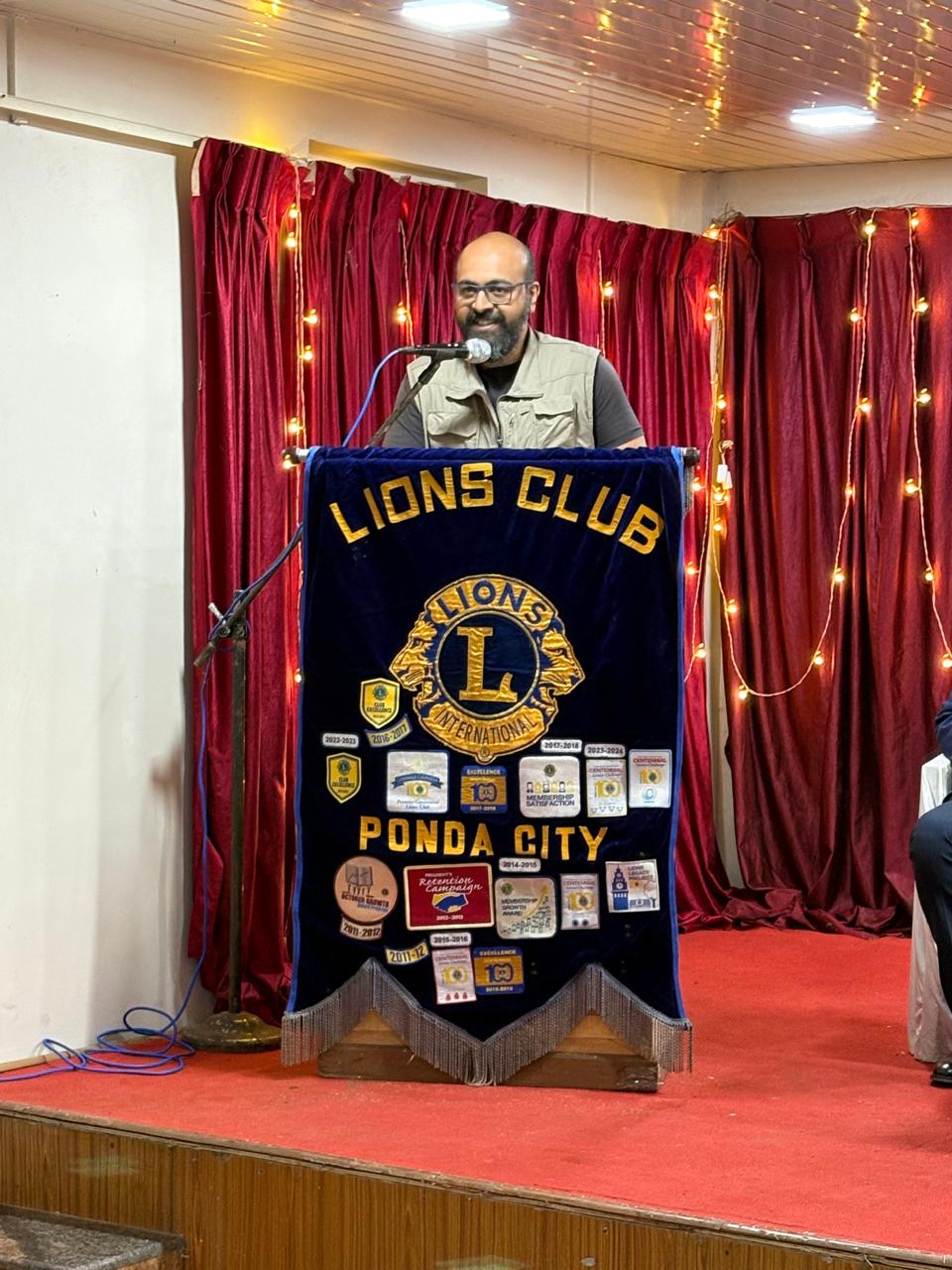 Felicitation of Animal Conservationists Mr Charan Desai