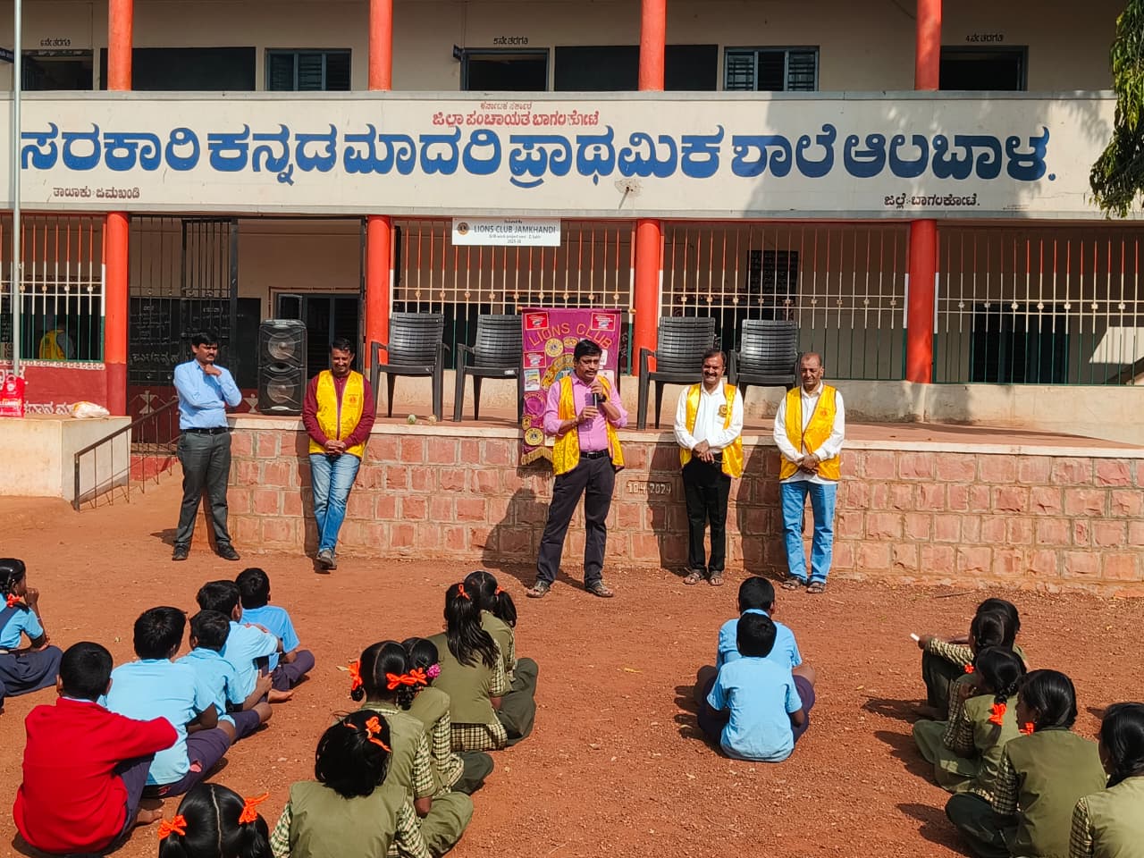 Free Eye Checkup Camp-Albal school