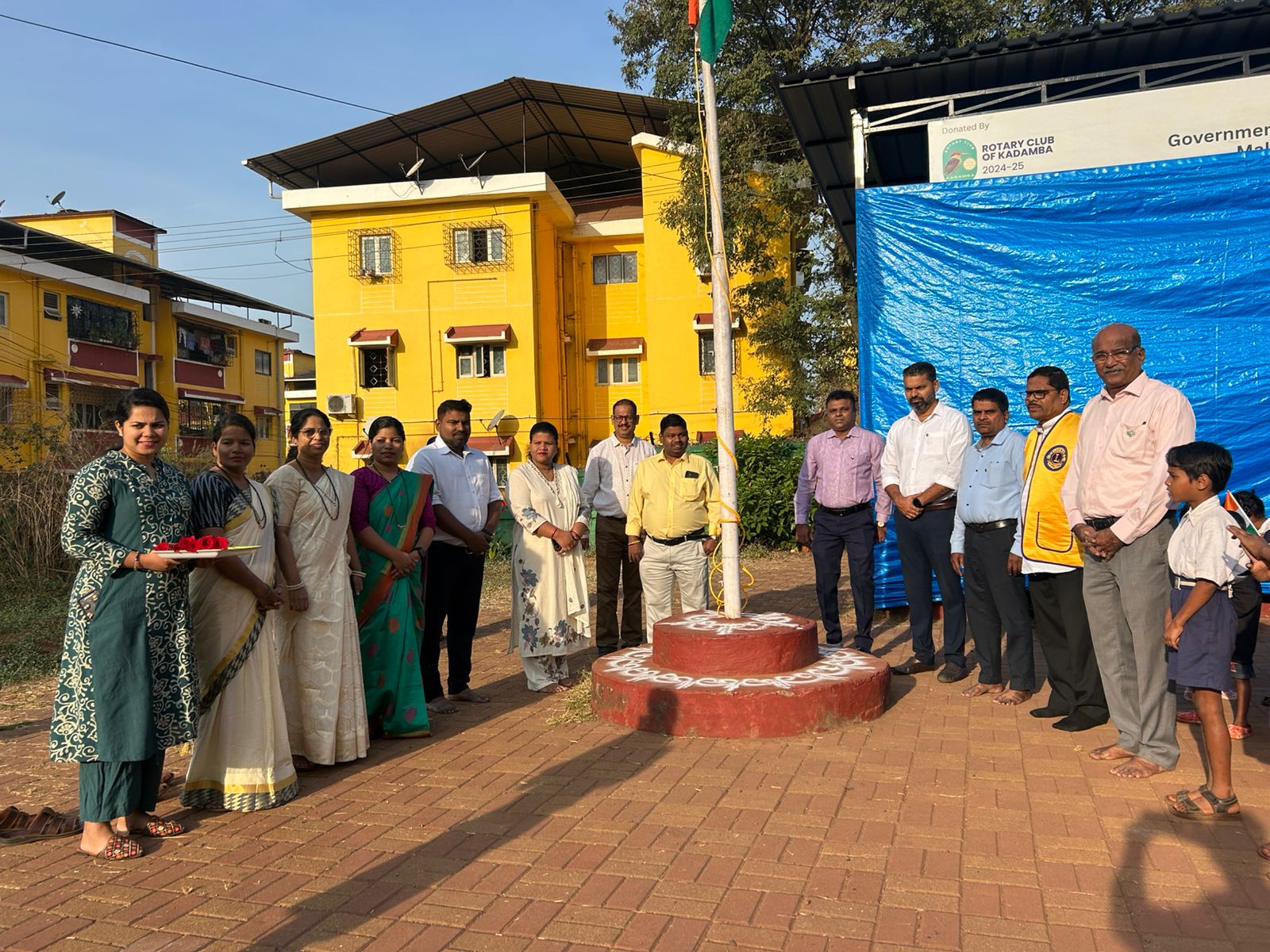 Attended 19th Dec Goa Liberation Day by LC Old Goa 