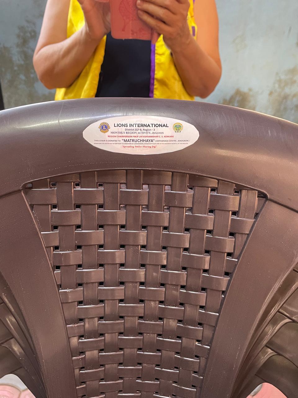 monthly activity of lions birthday celebrations at Matruchhaya, gogol