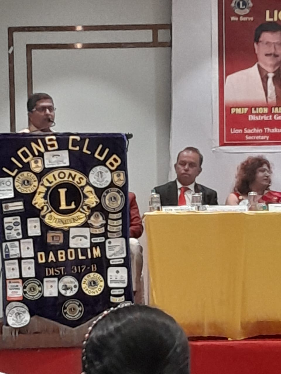 District governor visit to the club 