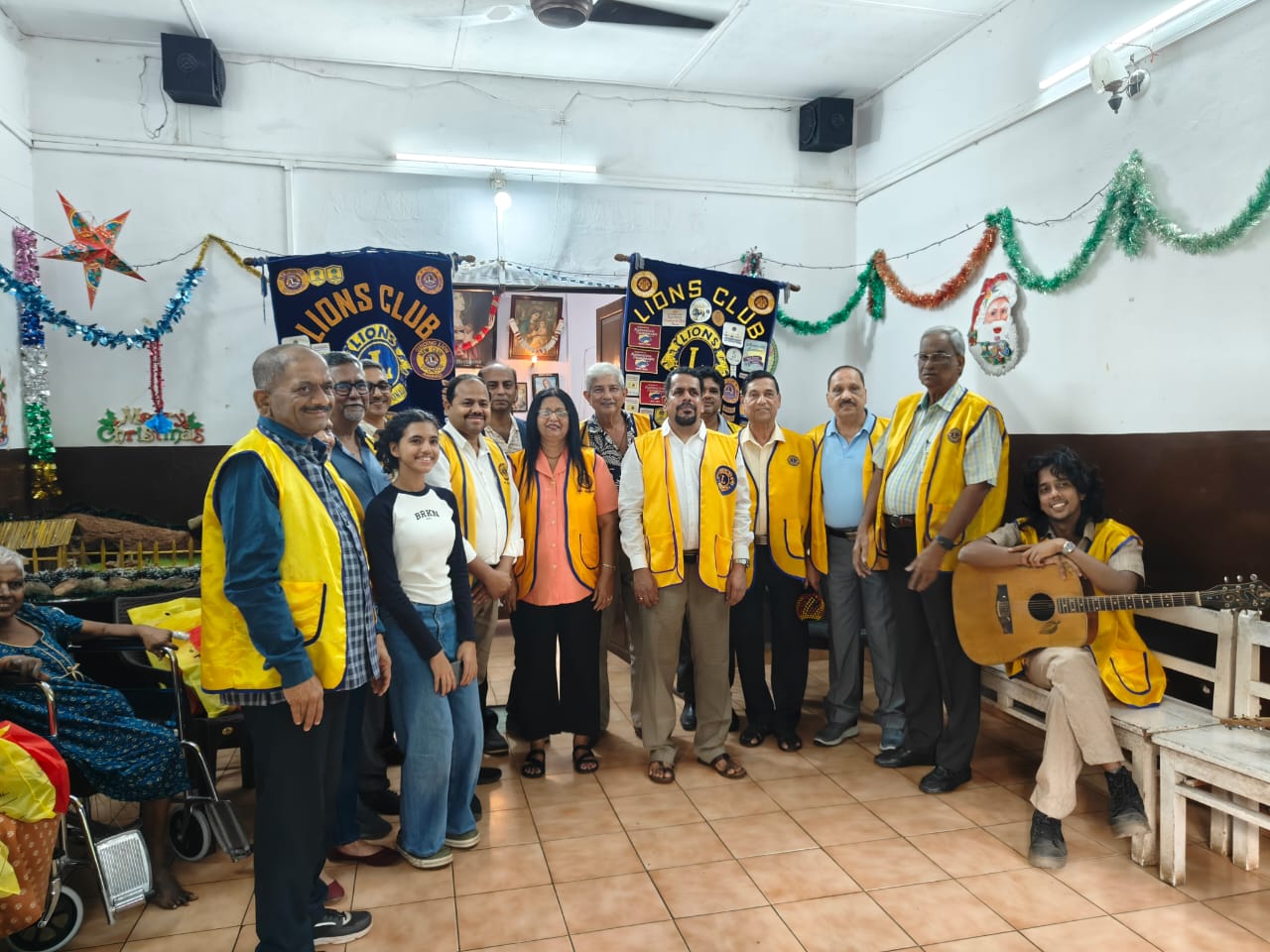 Visit to Cancer hospice and old age home