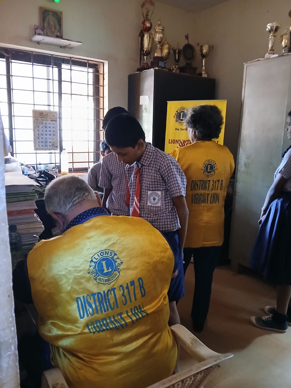 school Vision screening 