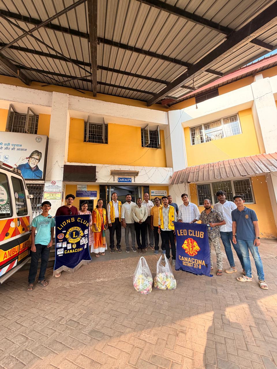 LionsGlobal Hunger Week 2nd day.