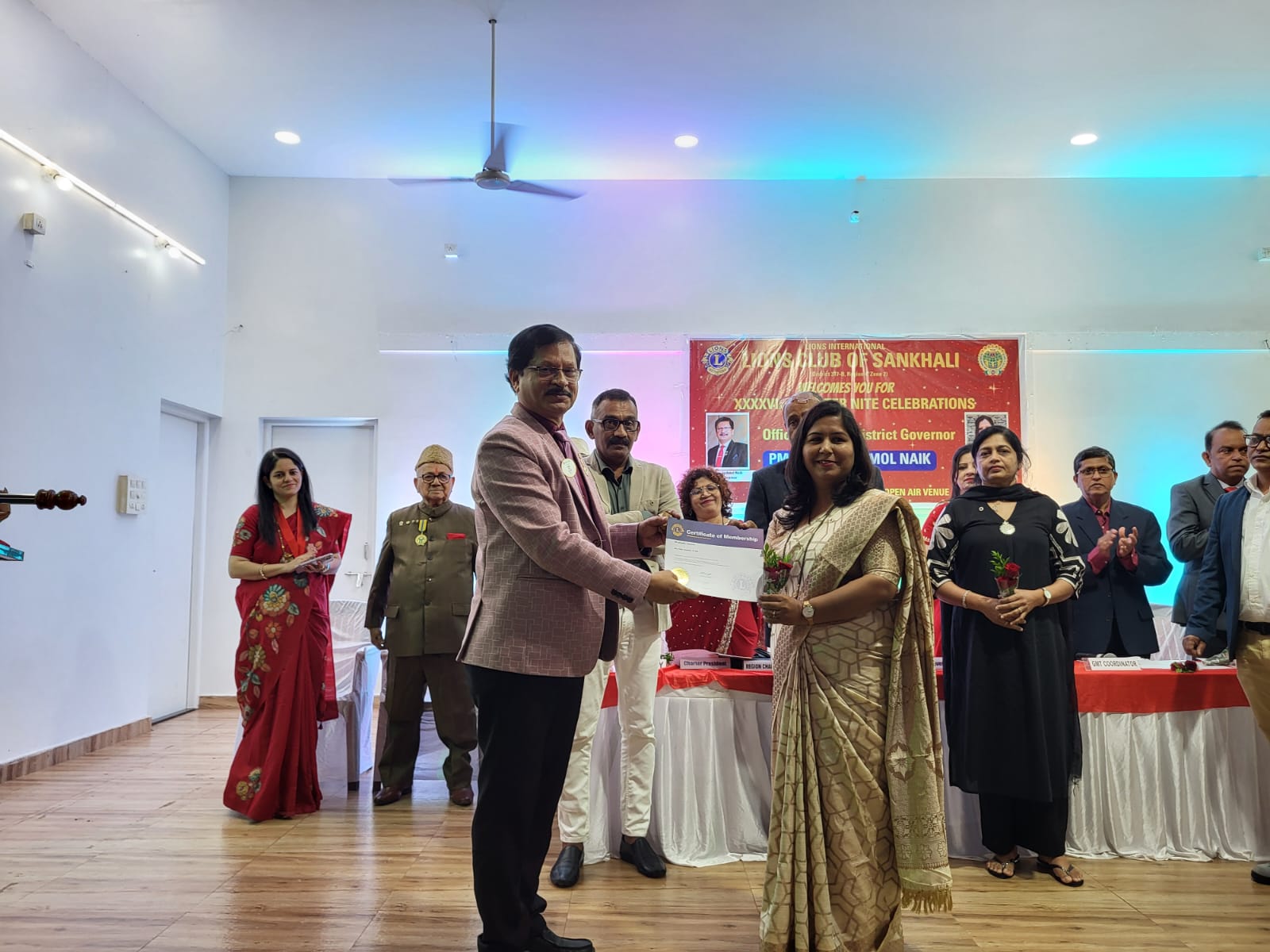 Addition of New Member