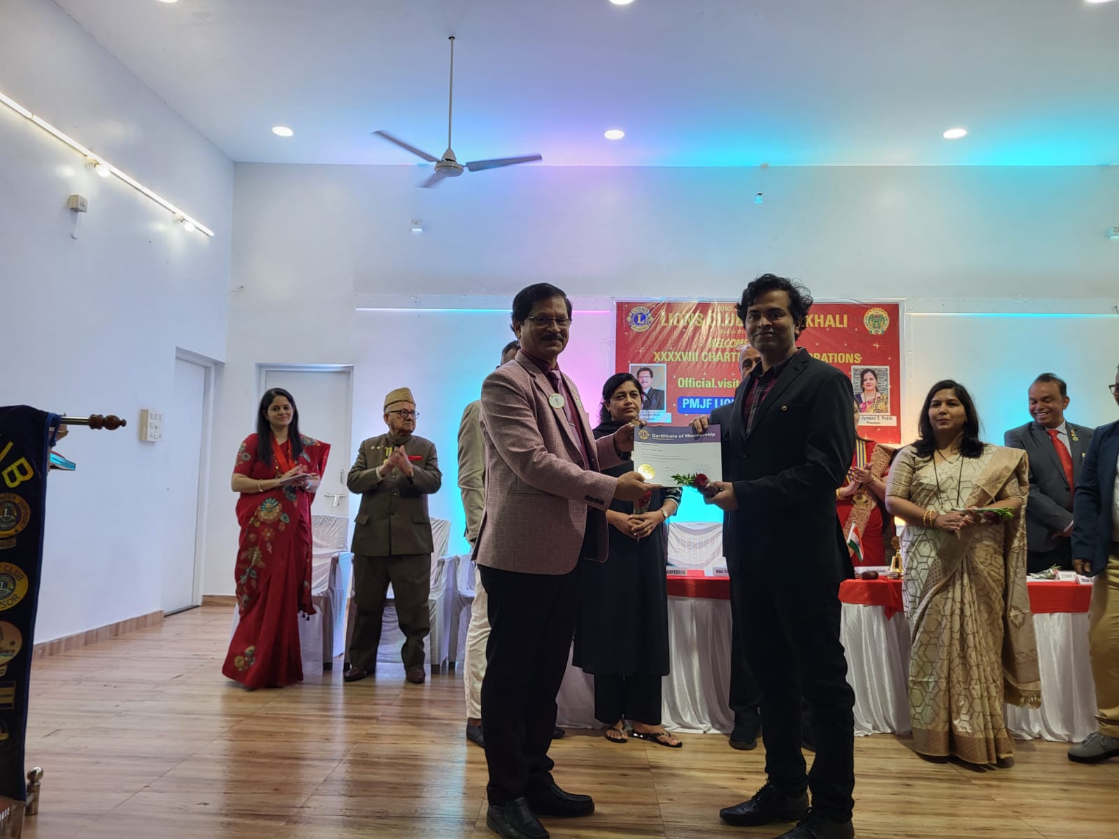 Member Sponsored by Club District Officer