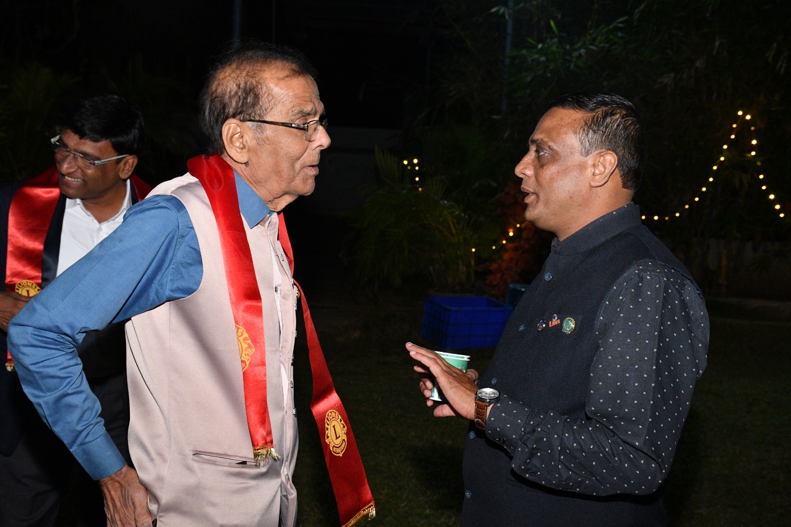 Attended DG Visit To Lions Club of Hubli. Had a Conversations with Hunger Service Week With Members of LC Hubli and Other Club Members