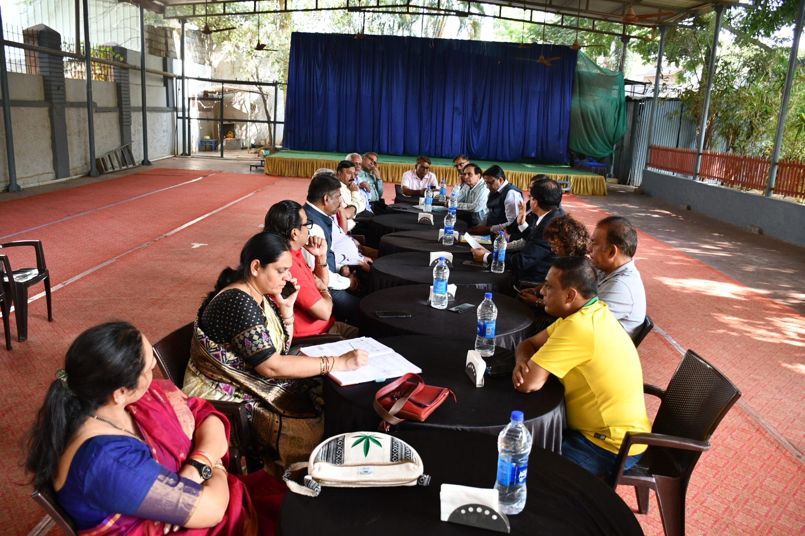 Attended DG Visit To Lions Club of Hubli. Had a Conversations with Hunger Service Week With Members of LC Hubli and Other Club Members