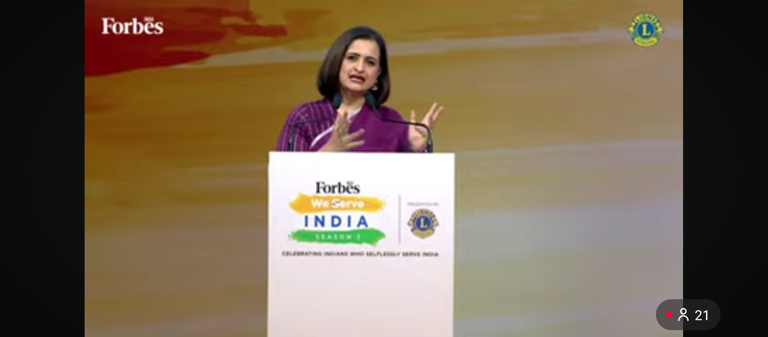 Online Forbes India Final Awards of Lions Clubs of India. We Serve India – Season 2 | Grand Finale 🇮🇳✨  🎥 LIVE from Ahmedabad  Join us as we celebrate the changemakers shaping India’s future through innovation, inclusion, and community-led impact.  We’
