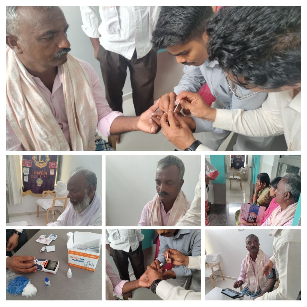 Free Blood Check Up Camp (RBS, HBA1C & BP)